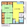 はまゆう物産株式会社(旧永山マンション) 2LDKの間取り