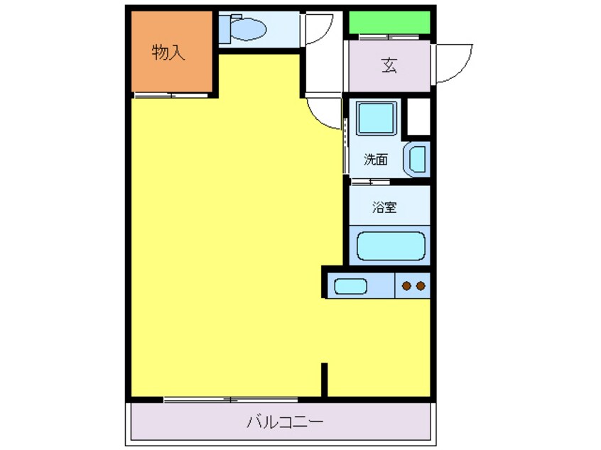 間取図 プランドール助松