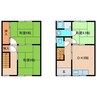 奥野テラス 3DKの間取り