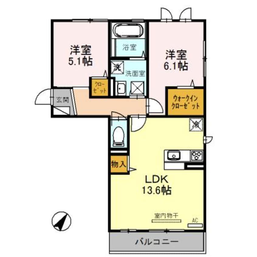 間取図 アーバーオークス