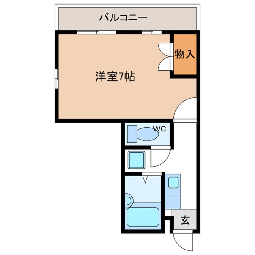 間取図 ハイツファニー