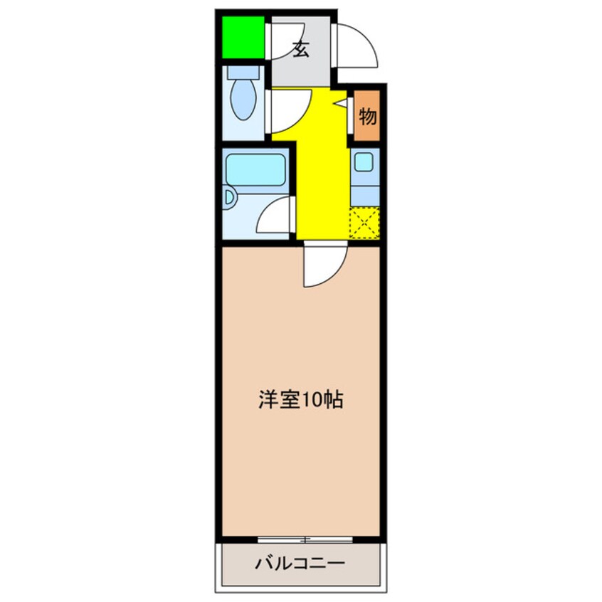 間取図 シャトー北町