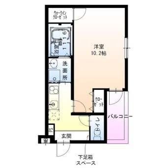 間取図 フジパレス高石駅西Ⅱ番館