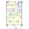 ウィステリア（和泉市） 2LDK+Sの間取り