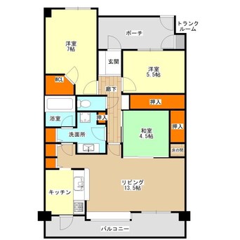 間取図 グレイスランドマーク堺光明池