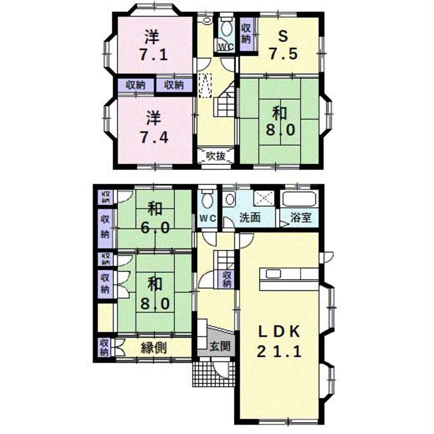 間取図 いぶきの一丁目戸建て