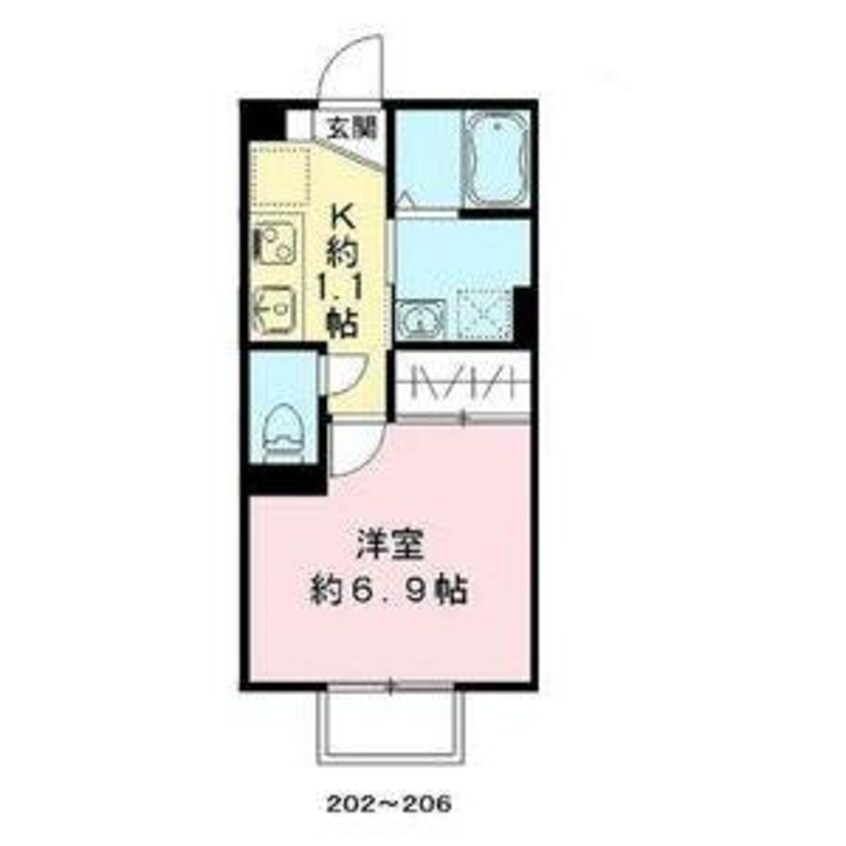 間取図 サニーウエル