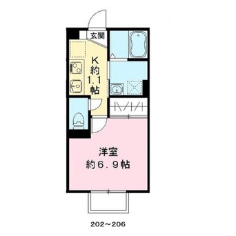 間取図 サニーウエル