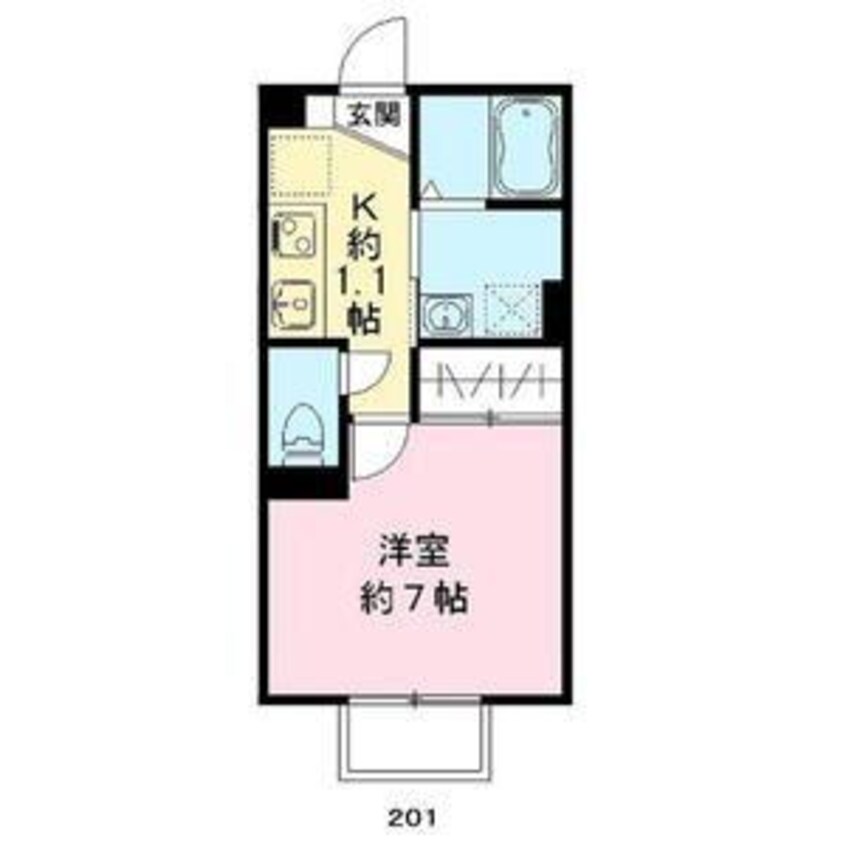 間取図 サニーウエル