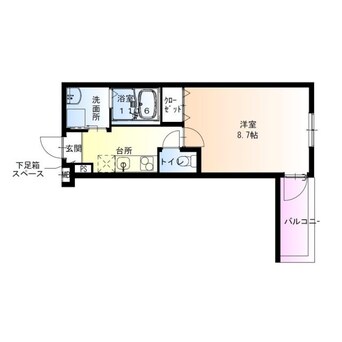 間取図 フジパレス泉大津駅西