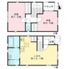 東羽衣戸建（パナ） 2LDKの間取り