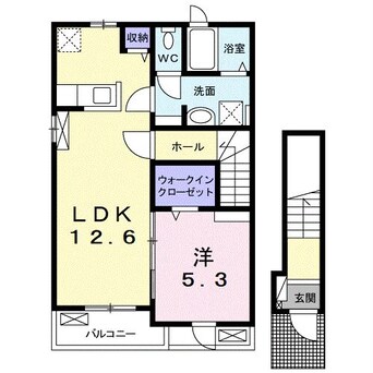 間取図 プロムナード箕形