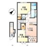 フォルビート　ジン 2LDKの間取り