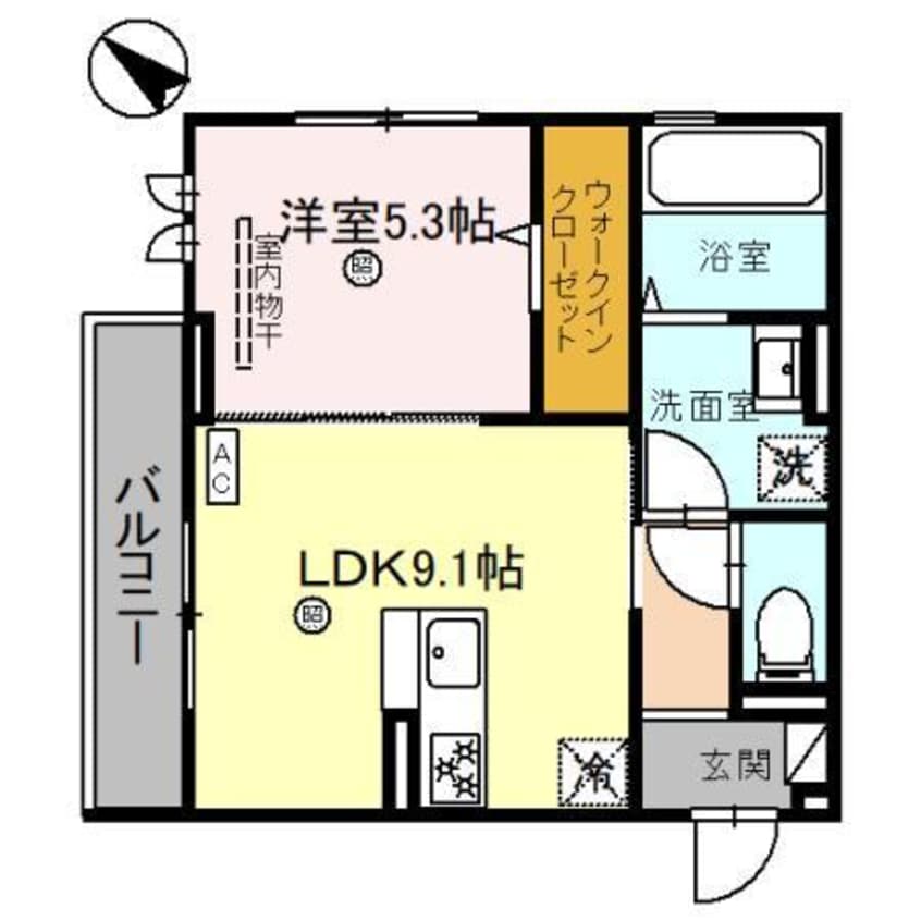 間取図 サニーグリーン