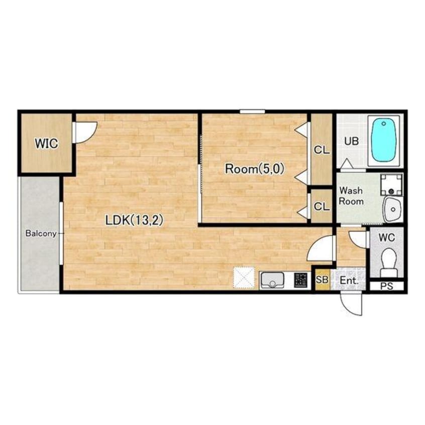 間取図 ジーメゾンステラ泉北