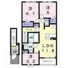 ポンテ　アルト　池上　A 3LDKの間取り