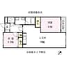 JSC高師浜 2LDKの間取り