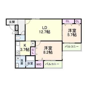 間取図 （仮称）フジパレス池浦町４丁目A棟