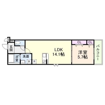 間取図 （仮称）フジパレス池浦町４丁目B棟