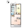 プランドール（東建） 1LDKの間取り