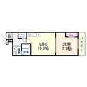 カーサ綾園の間取図