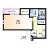 フジパレス羽衣 1Kの間取り
