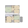 虫取戸建 5LDKの間取り