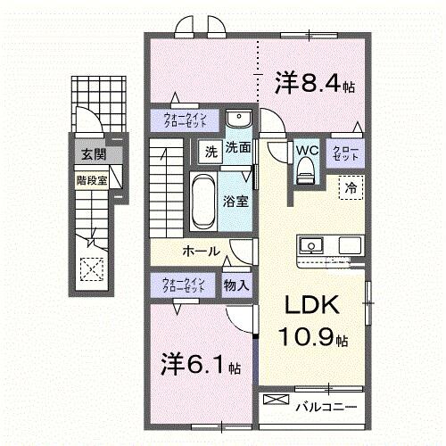 間取り図 ルリエ