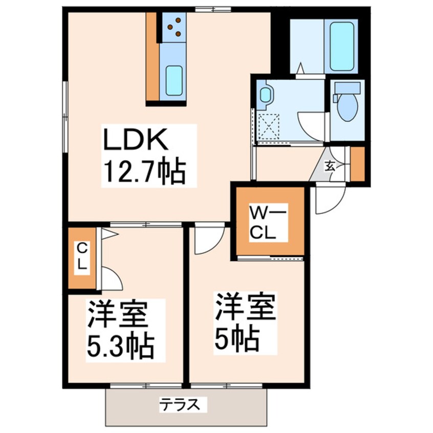 間取図 フレンドリー城南