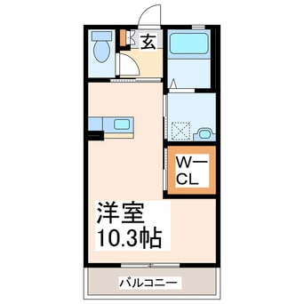 間取図 西原一番館
