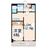 Niceマンション九品寺 1LDKの間取り