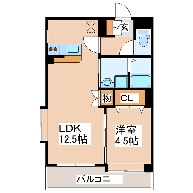 間取り図 フォンス新水前寺