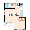 ロフティ米屋町 1Rの間取り