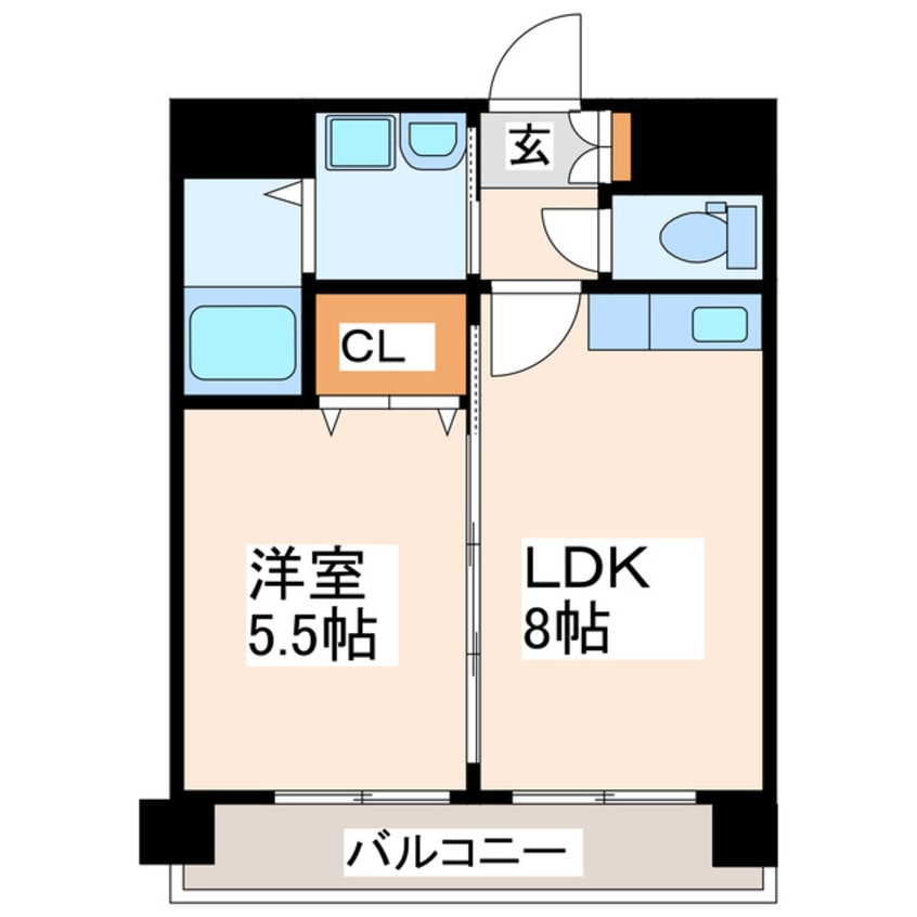間取図 トリニティ八王寺