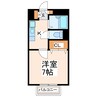 サウスコーポⅤ 1Kの間取り