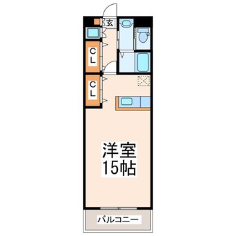 間取図 エヴァーグリーン水前寺西・参番館