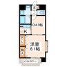 フランメゾン平成 1DKの間取り