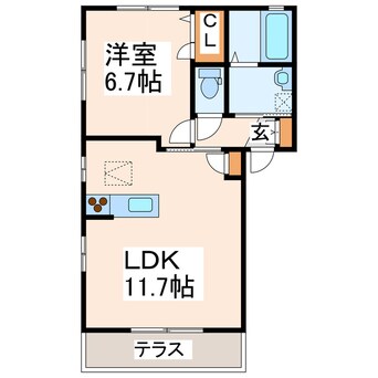 間取図 ガーデンコート