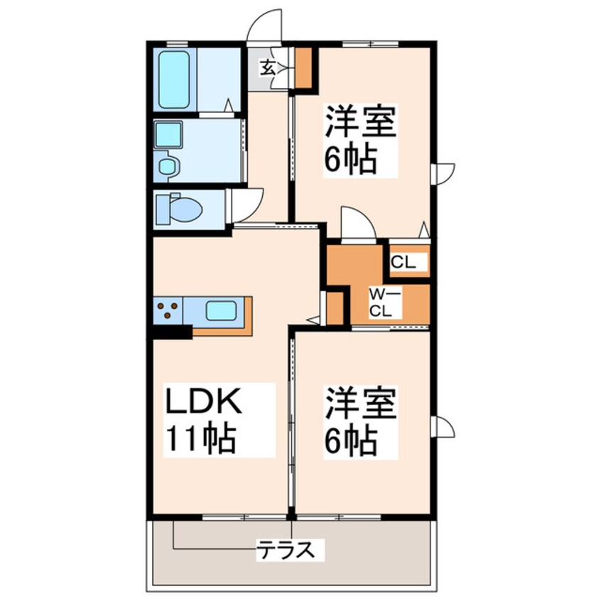 間取図 ツインハマー