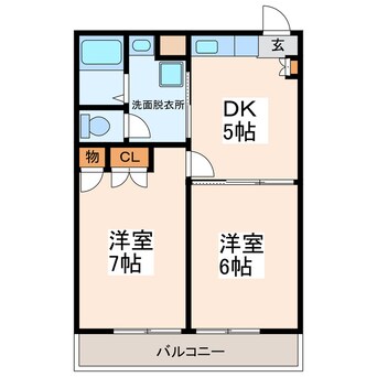 間取図 藤ノ木ハイツ