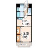 ＰＬＥＡＳＵＲＥＳ 1DKの間取り