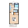 熊本市営バス/田迎一里木 徒歩5分 2階 築25年 1Kの間取り
