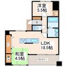 シティライフ練兵町 2LDKの間取り