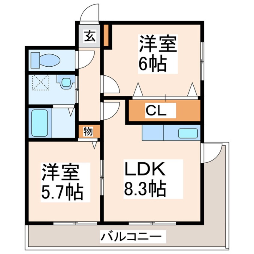 間取図 Ｇrand　Ｃomfort久具