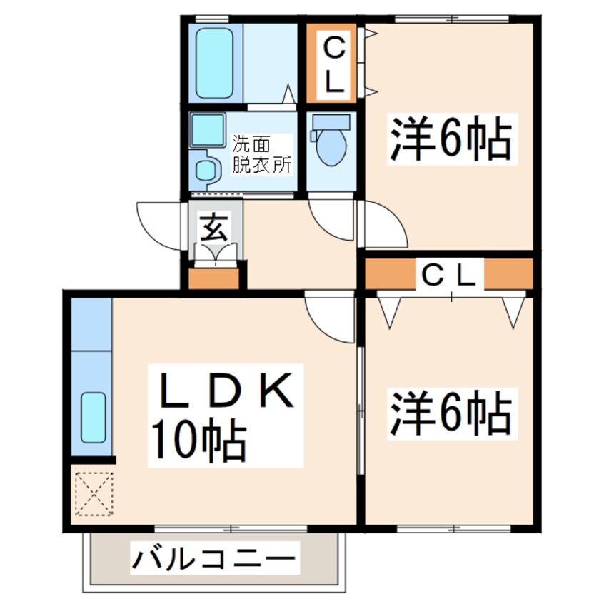 間取図 ガーデンシティライフ