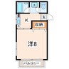 水前寺友誠ビル 1Kの間取り