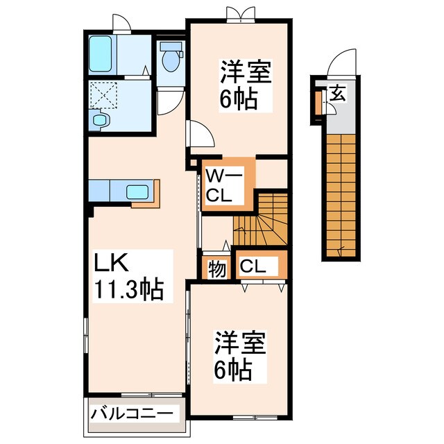 間取り図 エテルノソーレＳＩ