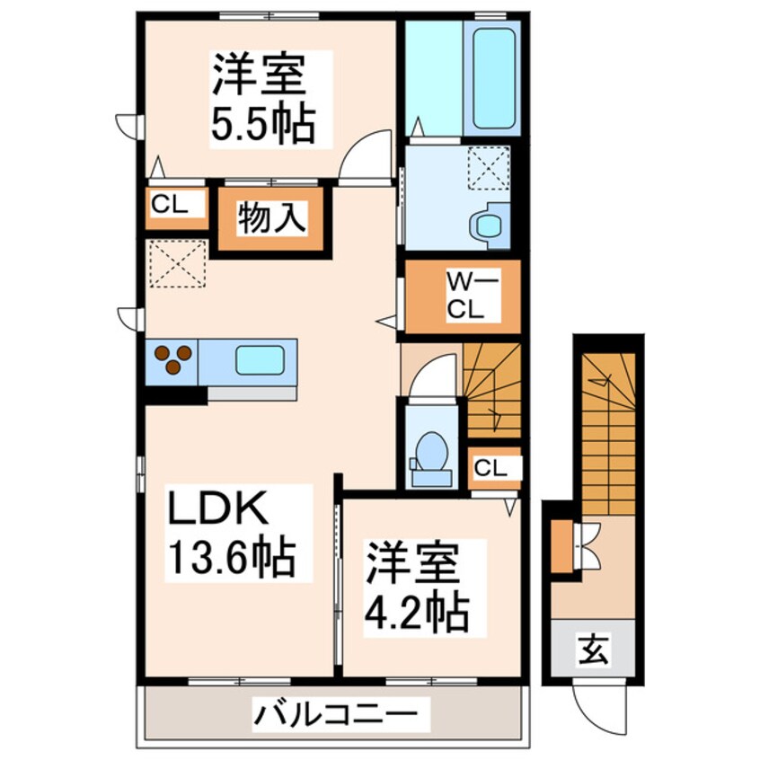 間取図 カメリアⅠ
