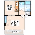 ファシネプレジオの間取図