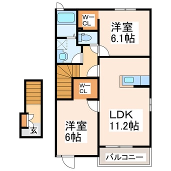 間取図 パストラル　レジデンスＦ